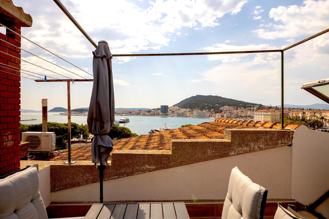 Luxury Apartment Olavia Rooftop Terrace & Seaview Split Eksteriør bilde