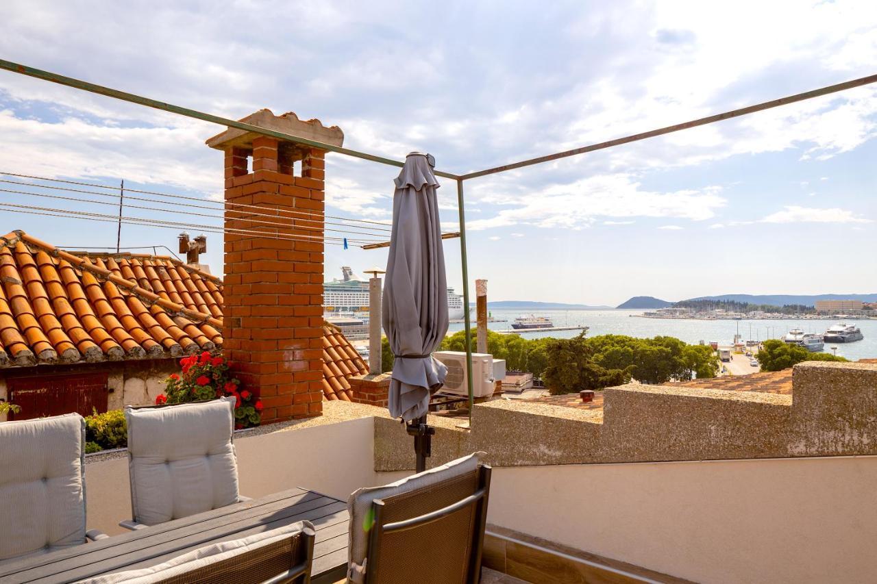 Luxury Apartment Olavia Rooftop Terrace & Seaview Split Eksteriør bilde